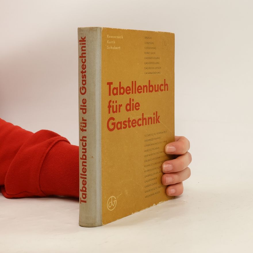Various authors Tabellenbuch für die Gastechnik