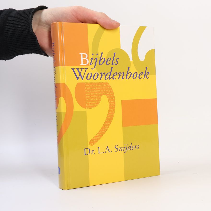 A. L. Snijders Bijbels woordenboek