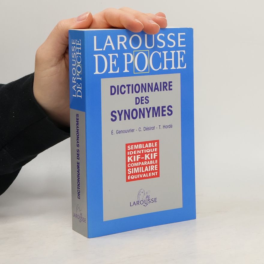 Émile Genouvrier Larousse De Poche - Dictionnaire Des Synonymes