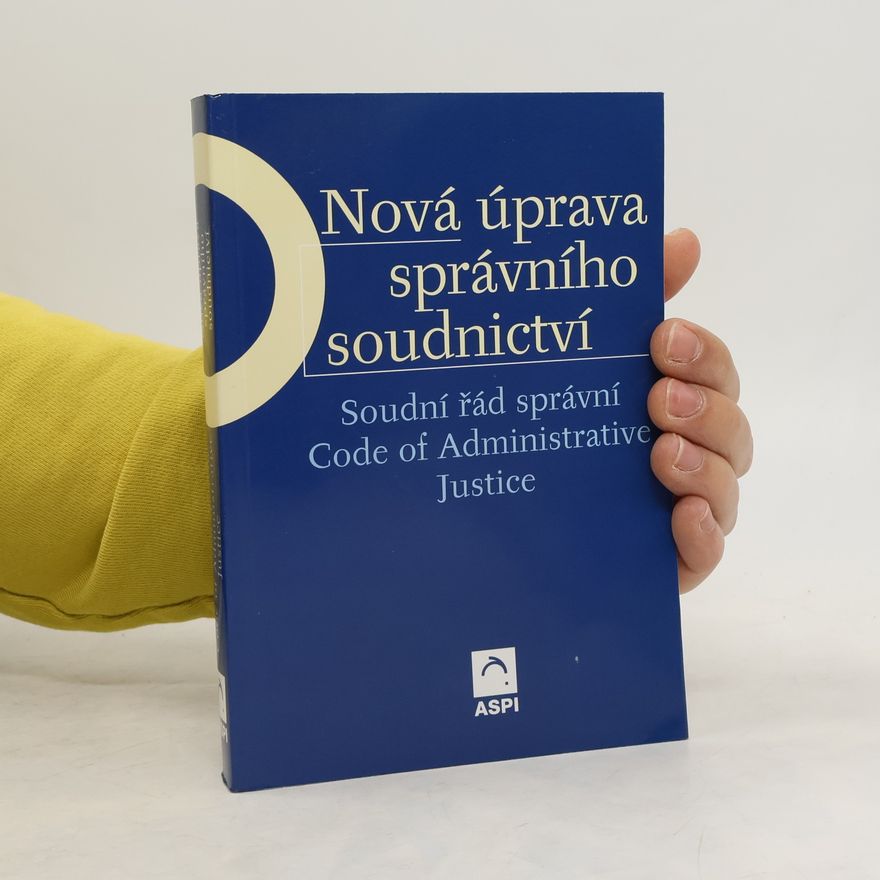 Vladimír Vopálka Nová úprava správního soudnictví