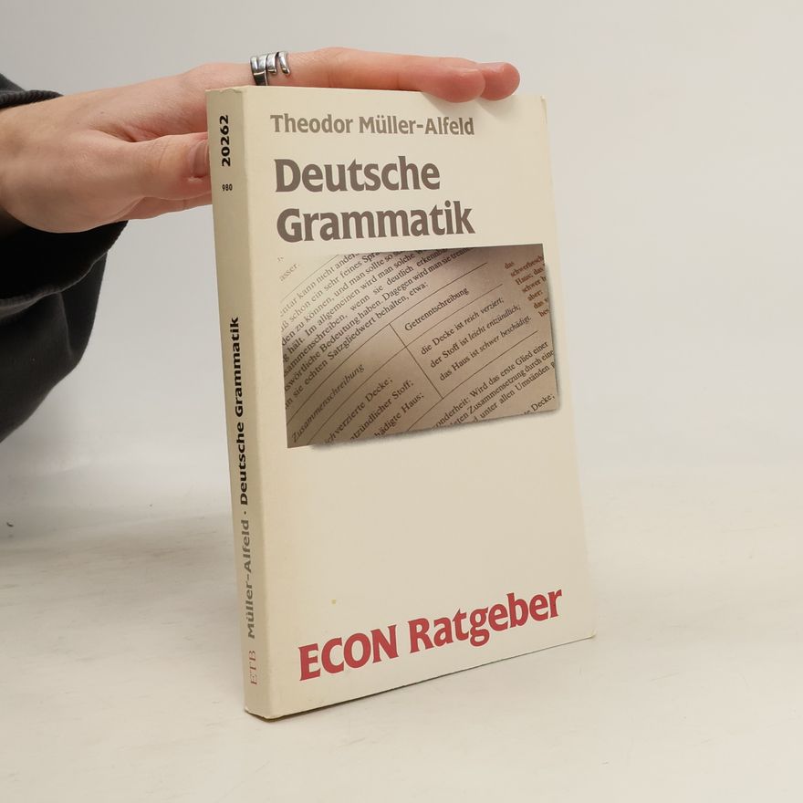 Theodor Müller Alfred Deutsche Grammatik
