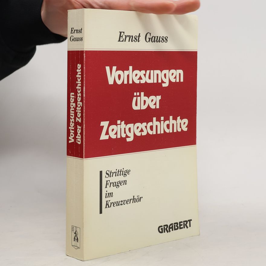 Germar Rudolf Vorlesungen über Zeitgeschichte