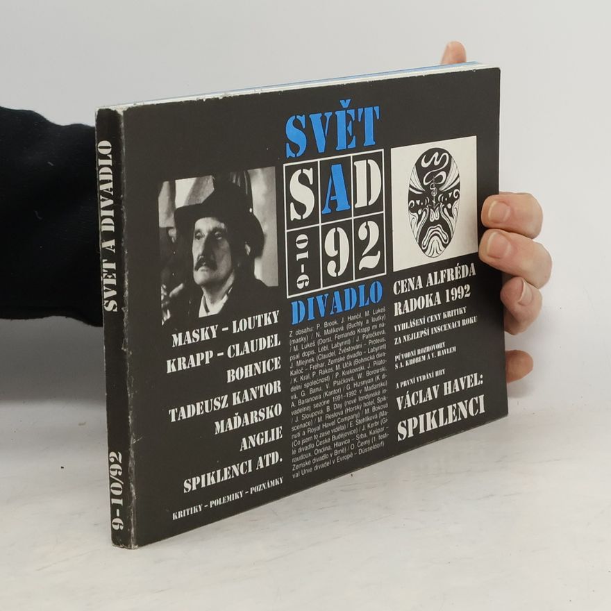 AA.VV. Svět a divadlo 9-10/92