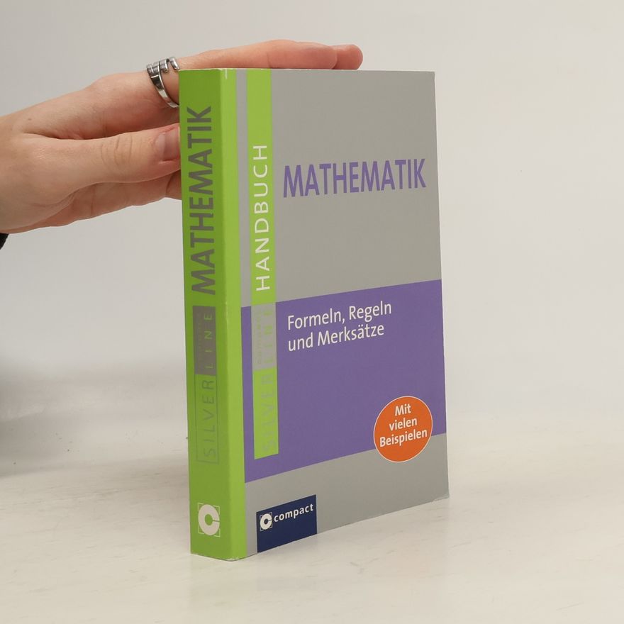 Manfred Hoffmann Grosses Handbuch Mathematik