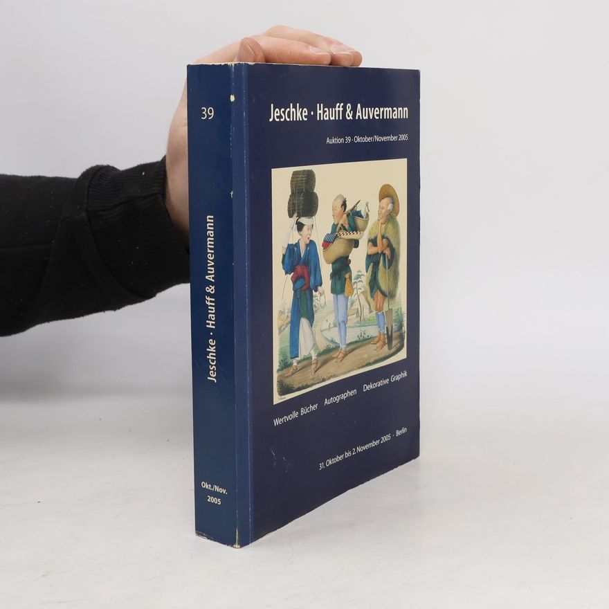 Collectif d'auteurs Jeschke - Hauff & Auvermann
