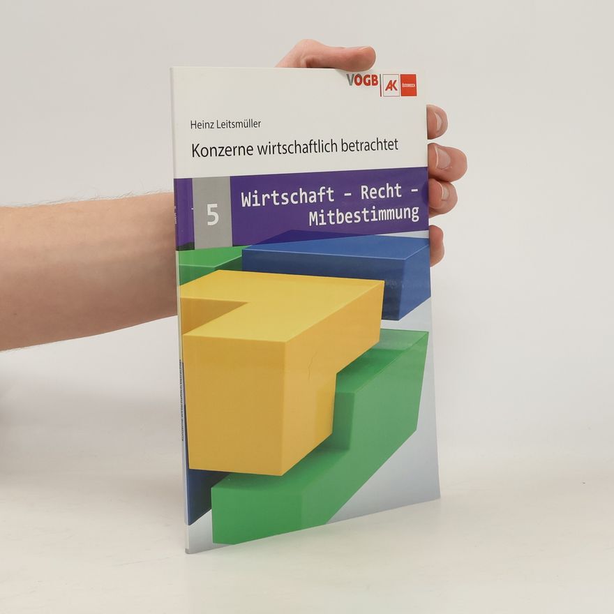 Heinz Leitsmüller Konzerne wirtschaftlich betrachtet 5