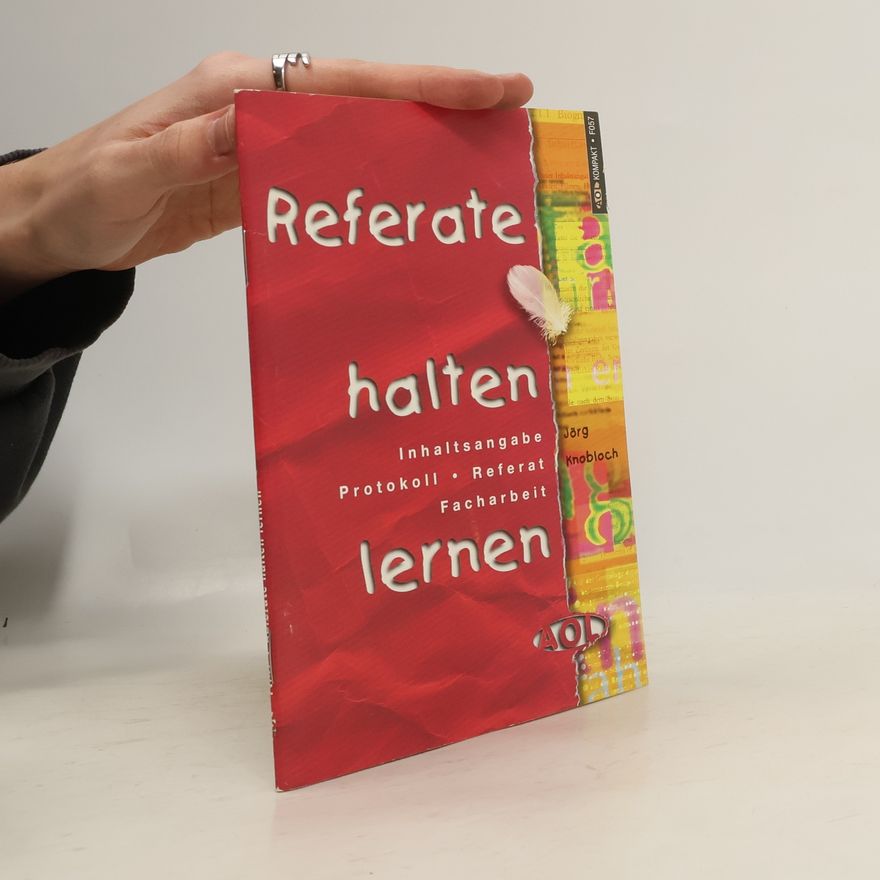Jörg Knobloch Referate halten lernen