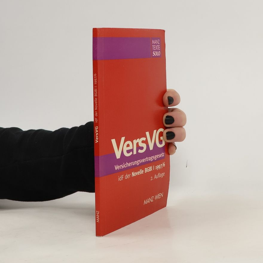Autorenkollektiv Versicherungsvertragsgesetz 1958