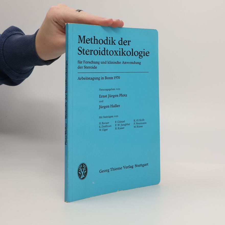 P. W. Jungblut Methodik der Steroidtoxikologie für Forschung und klinische Anwendung der Steroide