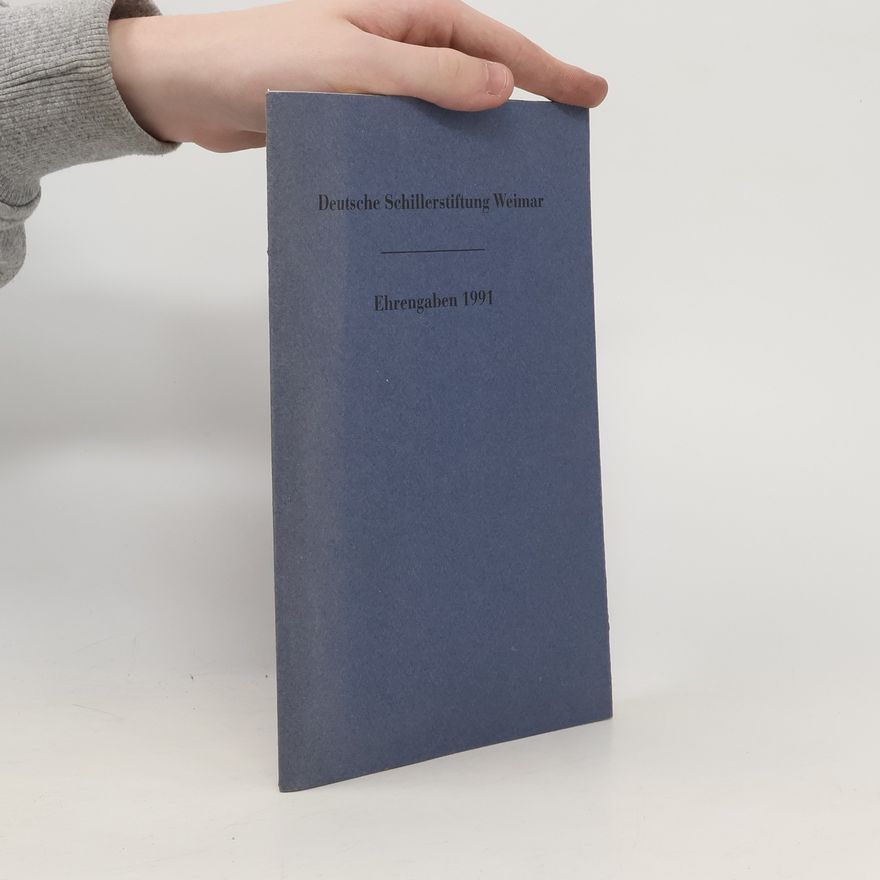 Autorenkollektiv Deutsche Schillerstiftung Weimar