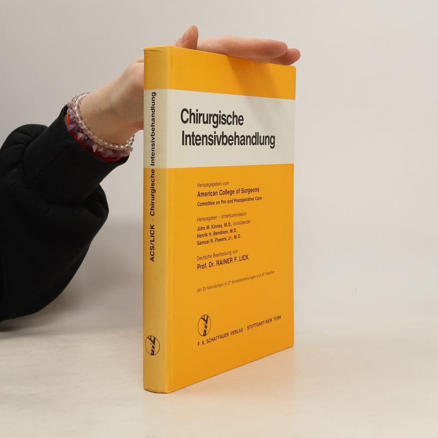 Henrik H. Bendixen Chirurgische Intensivbehandlung