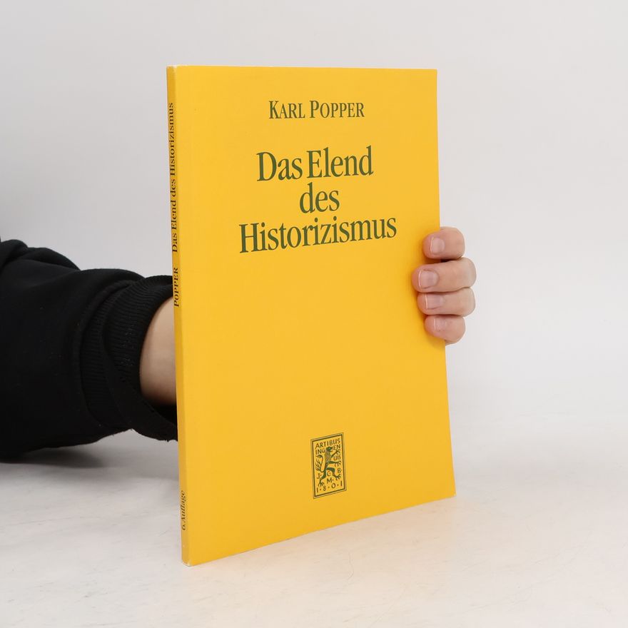 Karl Popper Das Elend des Historizismus - 6. Auflage