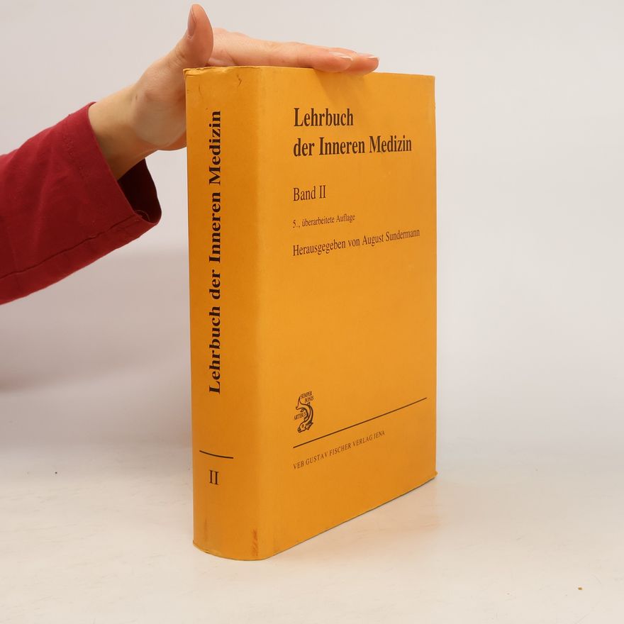 August Sundermann Lehrbuch der Inneren Medizin, Band 2