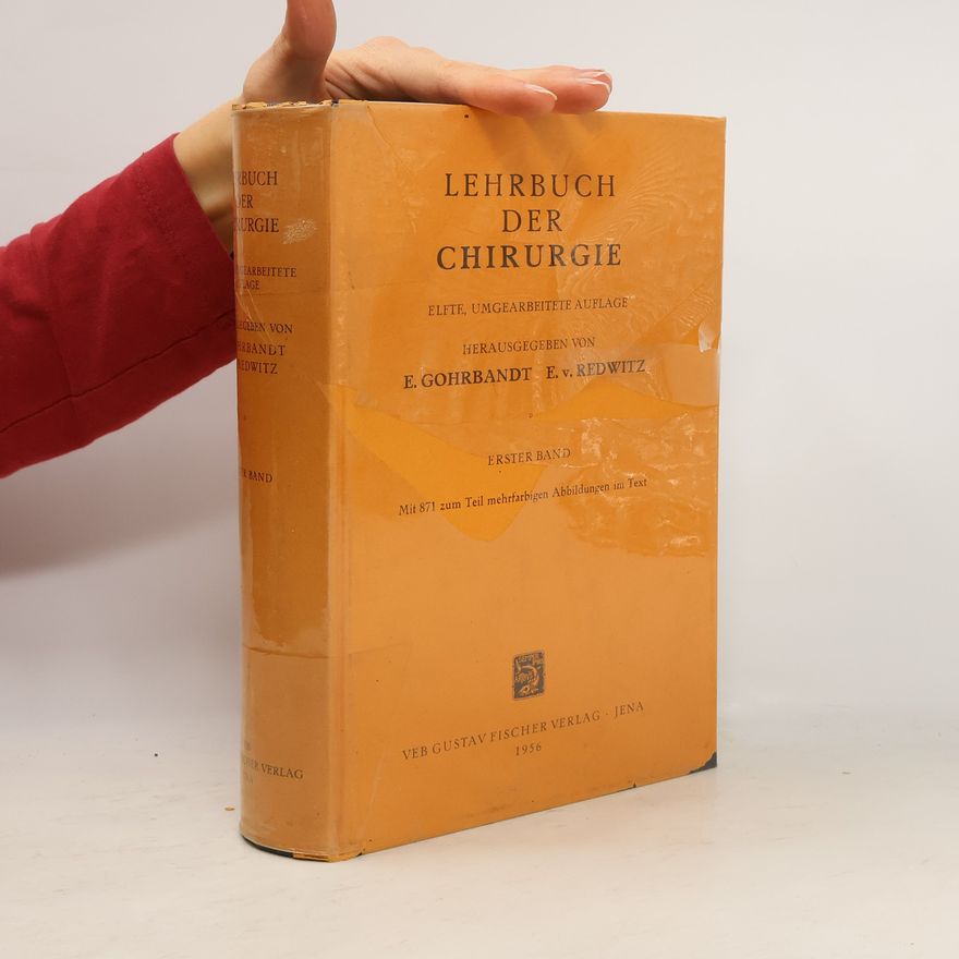 E.v.Redwitz Lehrbuch der Chirurgie 1