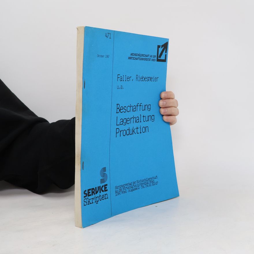 Autorenkollektiv Beschaffung Lagerhaltung Produktion