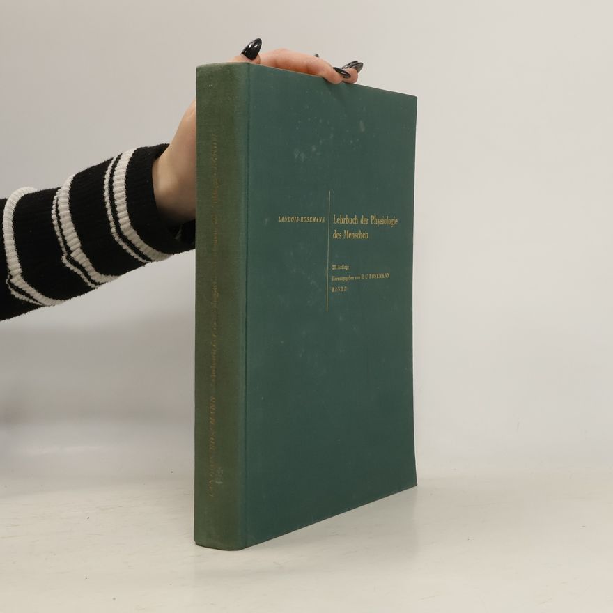 R. Rosemann Lehrbuch der Physiologie des Menschen 2