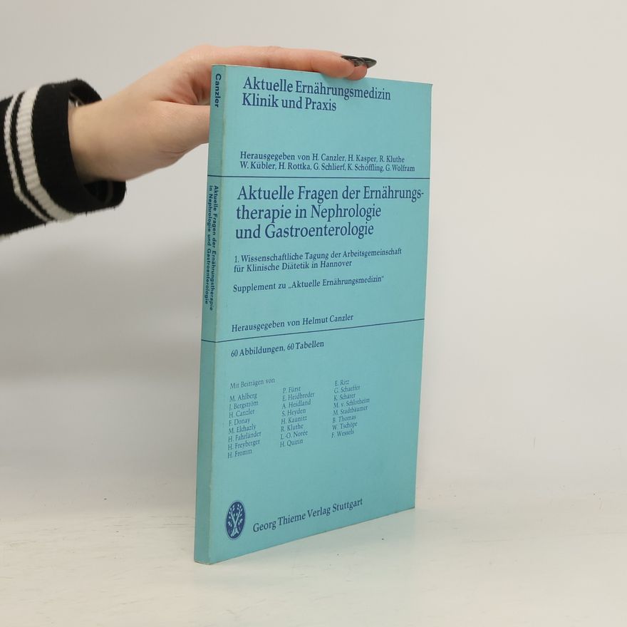 F. Donay Aktuelle Fragen der Ernährungstherapie in Nephrologie und Gastroenterologie