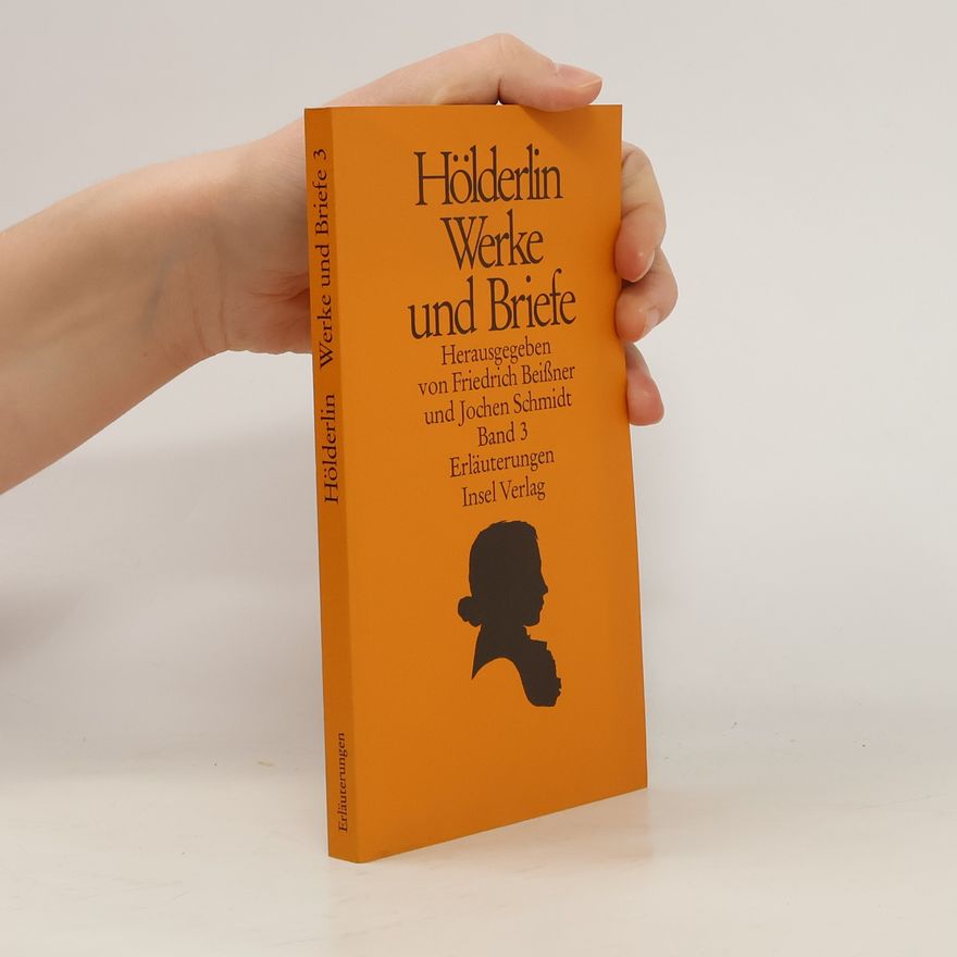 Autorenkollektiv Hölderlin. Werke und Briefe. Band 3