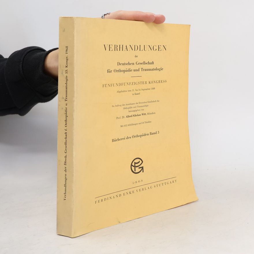 Collectif d'auteurs Verhandlungen der Deutschen Gesellschaft für Orthopädie und Traumatologie