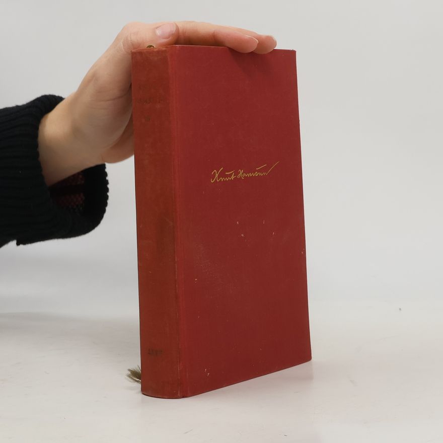 Knut Hamsun Sämtliche Romane und Erzählungen III