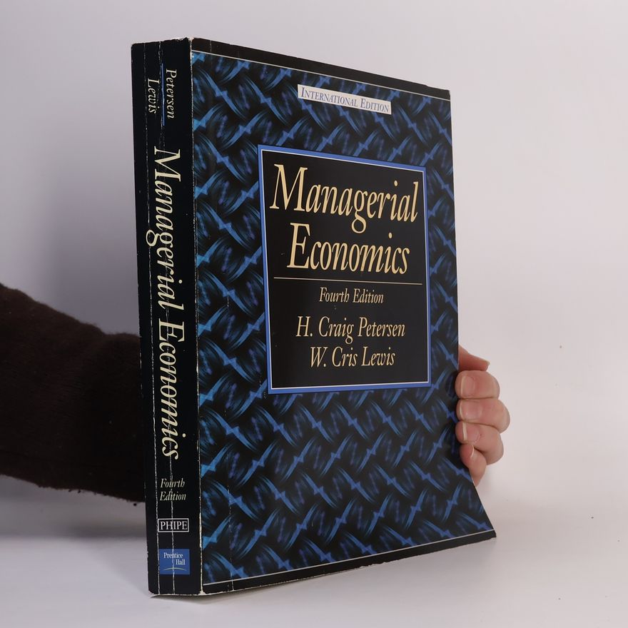 W. Cris Lewis Managerial Economics