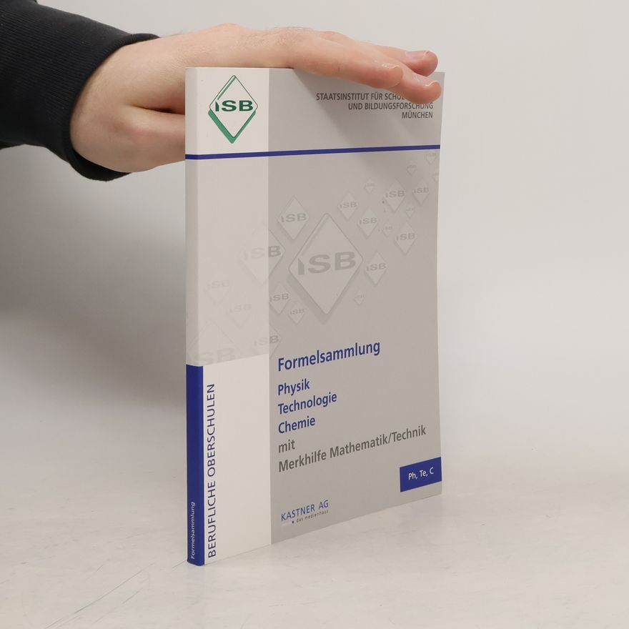 Collectif d'auteurs Formelsammlung Physik, Technologie, Chemie