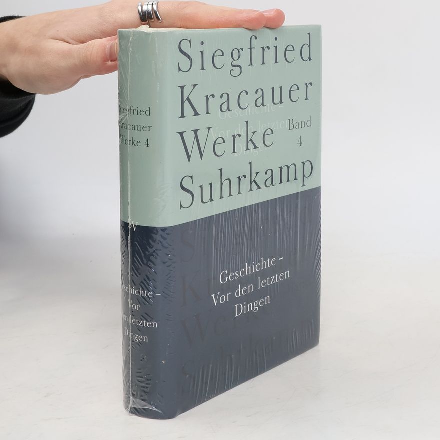Siegfried Kracauer Geschichte