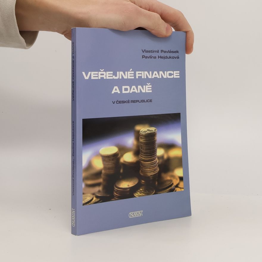 Vlastimil Pavlásek Veřejné finance