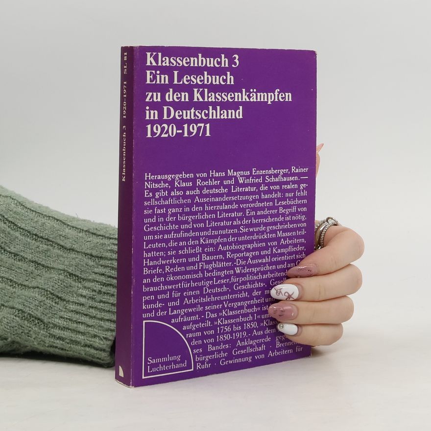 Various authors Klassenbuch 3. 1920 - 1971