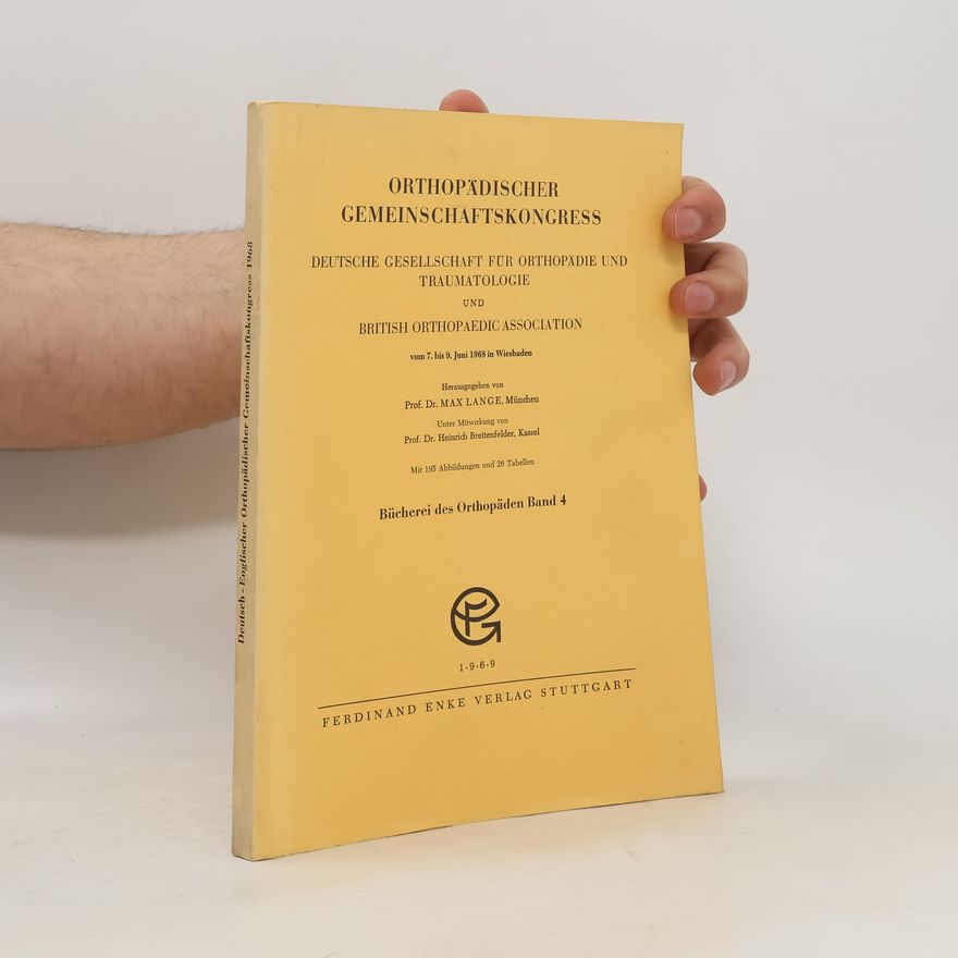 AA.VV. Bücherei des Orthopäden Band 4