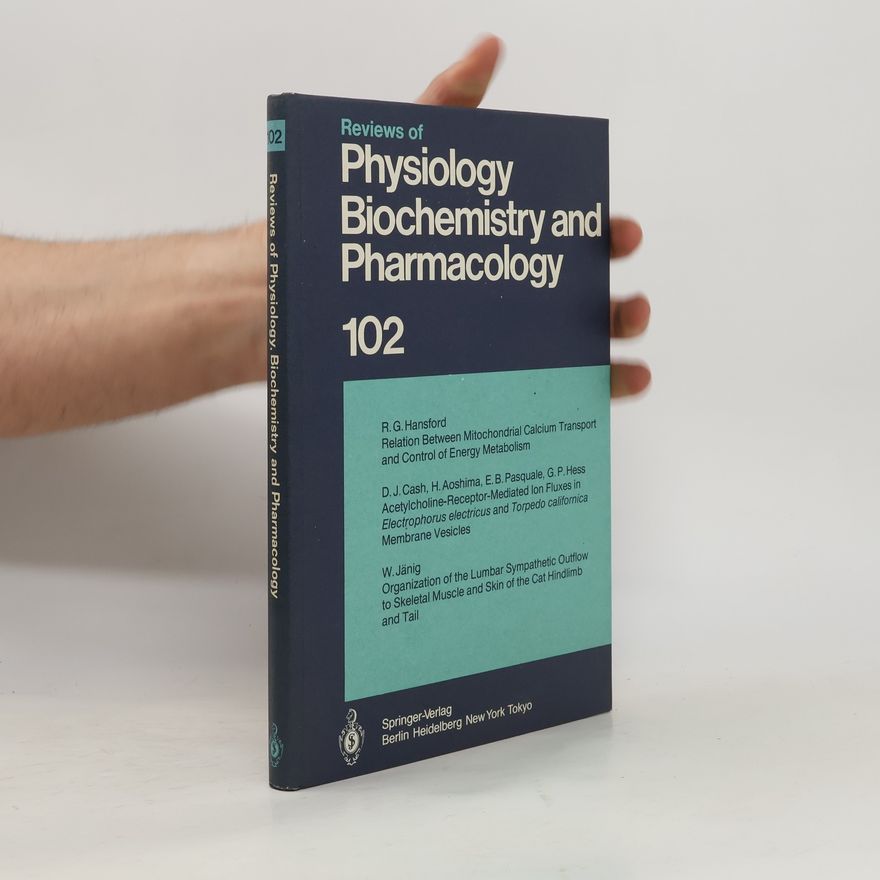 D. J. Cash Reviews of Physiology Biochemistry and Pharmacology