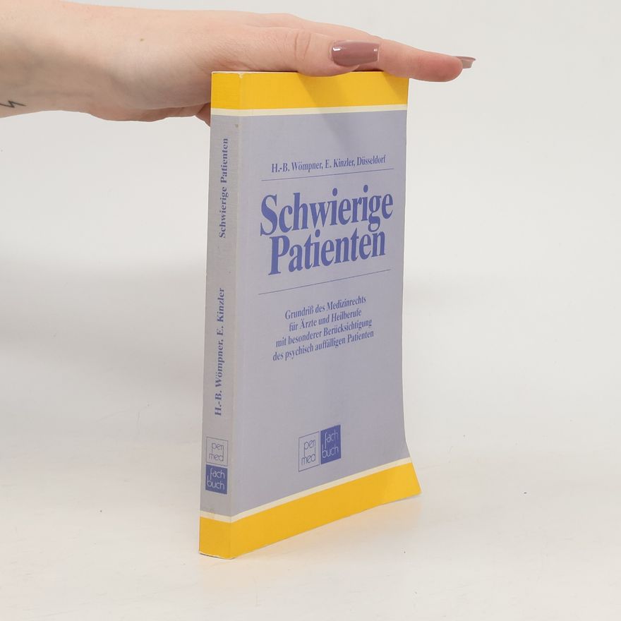 Eckart Kinzler Schwierige Patienten