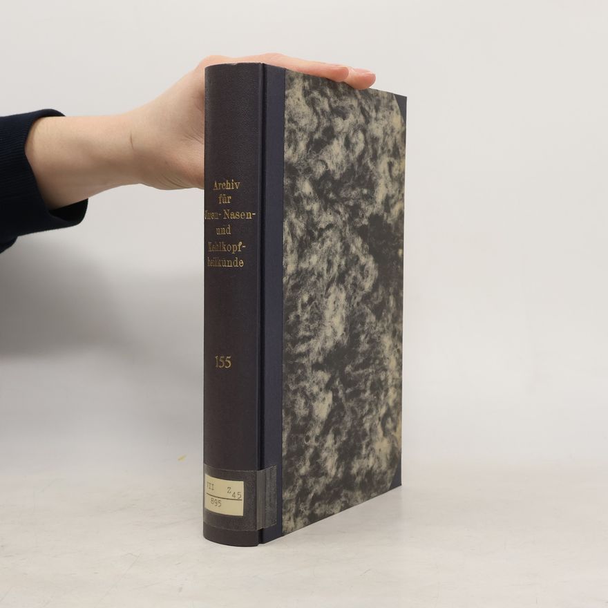Autorenkollektiv Archiv für Viren-Nasen-und Kehlkopfheilkunde