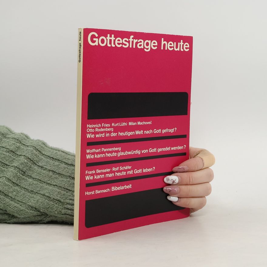Collectif d'auteurs Gottesfrage heute