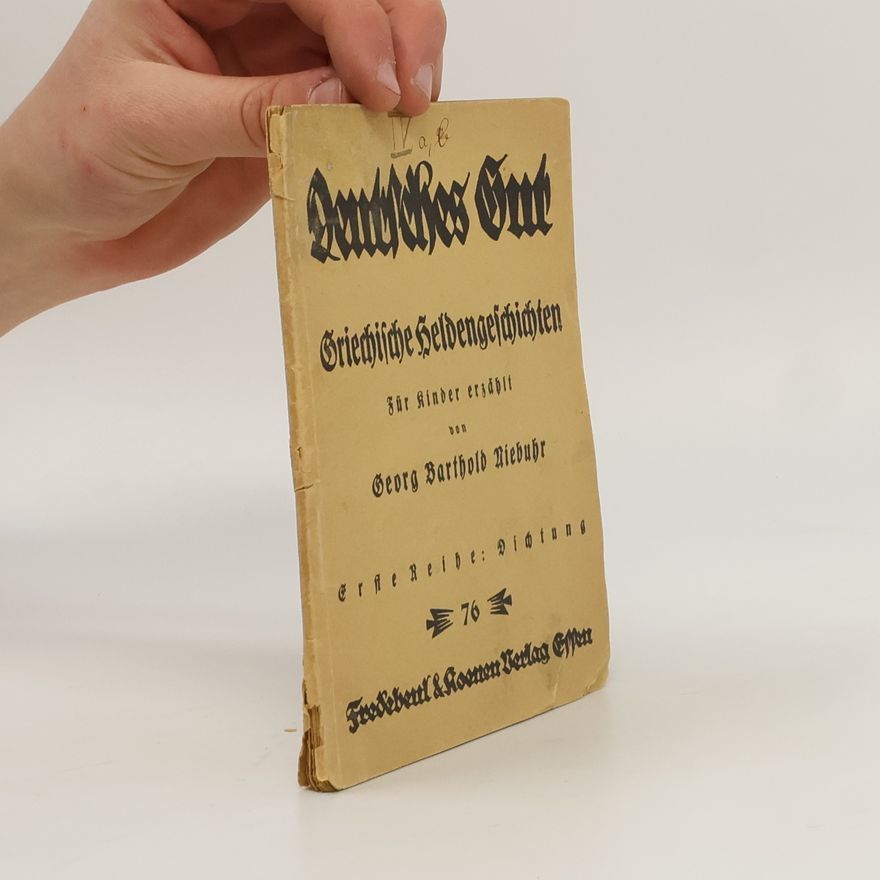 Barthold Georg Niebuhr Deutsches Gut 76