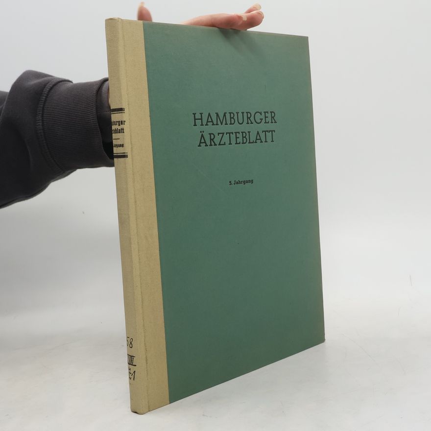 Autorenkollektiv Hamburger Ärzteblatt 5. Jahrgang