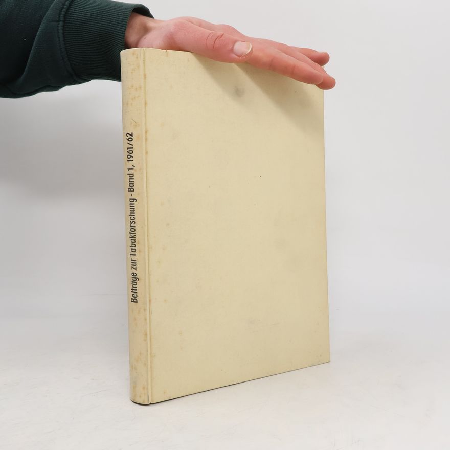 Autorenkollektiv Beiträge zur Tabakforschung. Band 1, 1961-1962
