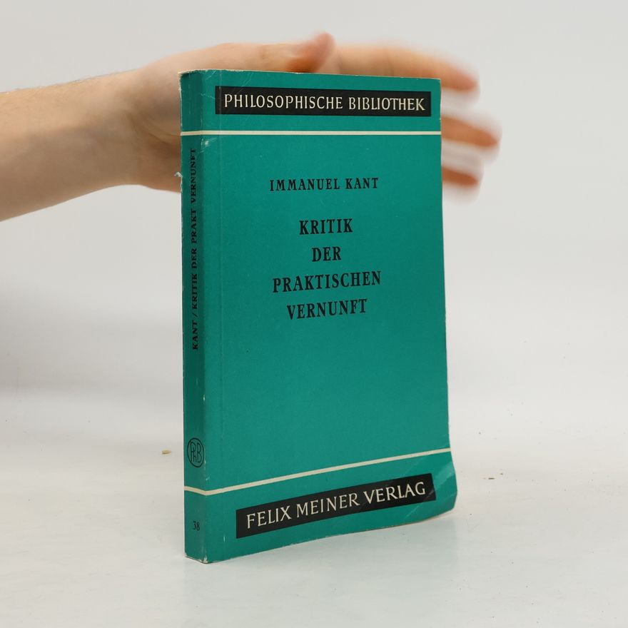 Immanuel Kant Kritik der reinen Vernunft