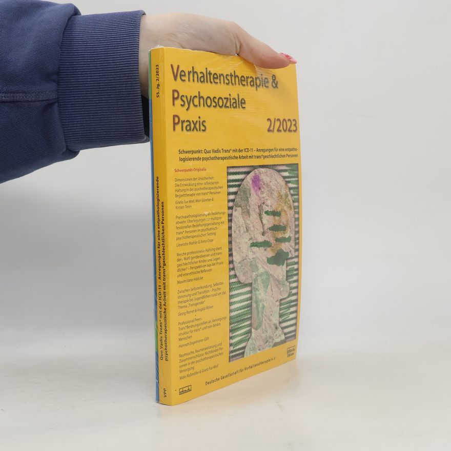 Kolektiv autorů Verhaltenstherapie & Psychosoziale Praxis 2/2023