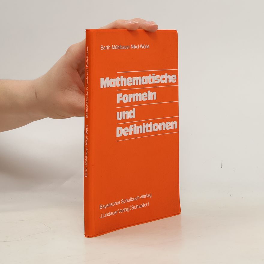 Paul Mühlbauer Mathematische Formeln und Definitionen