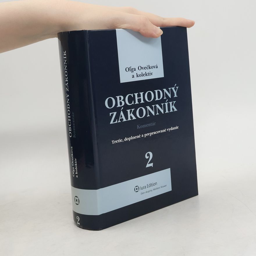 Ol̕ga Ovečková Obchodný zákonník 2