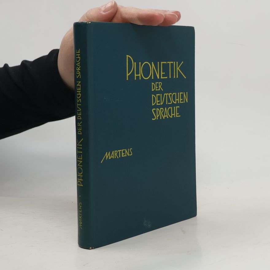 Various authors Phonetik der deutschen Sprache