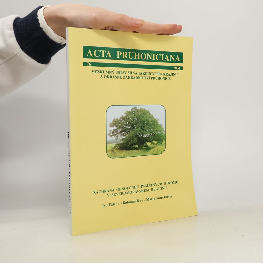 Bohumil Reš Acta průhoniciana