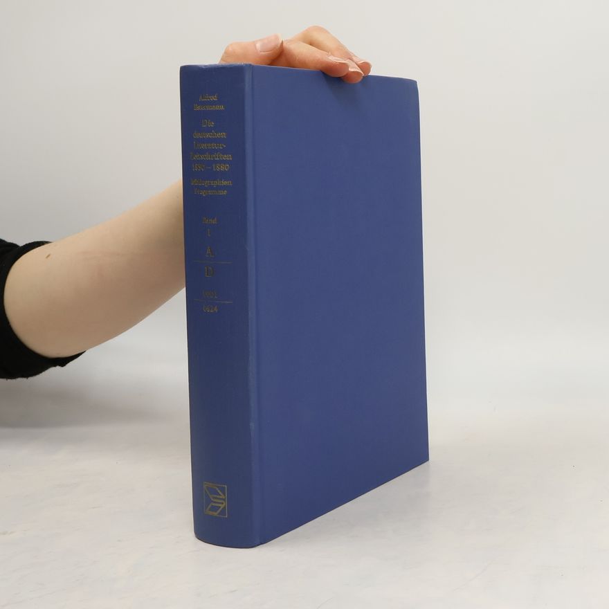 Alfred Estermann Die Deutschen Literatur-Zeitschriften 1850-1880 1