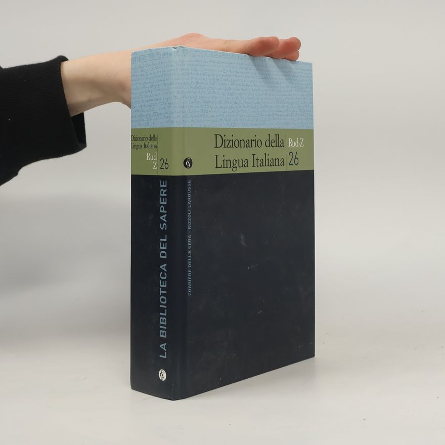Autorenkollektiv Dizionario della Lingua Italiana 26. Rud-Z