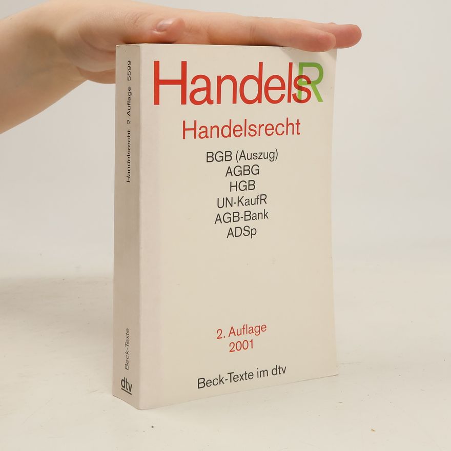 Various authors Handels. Handelsrecht