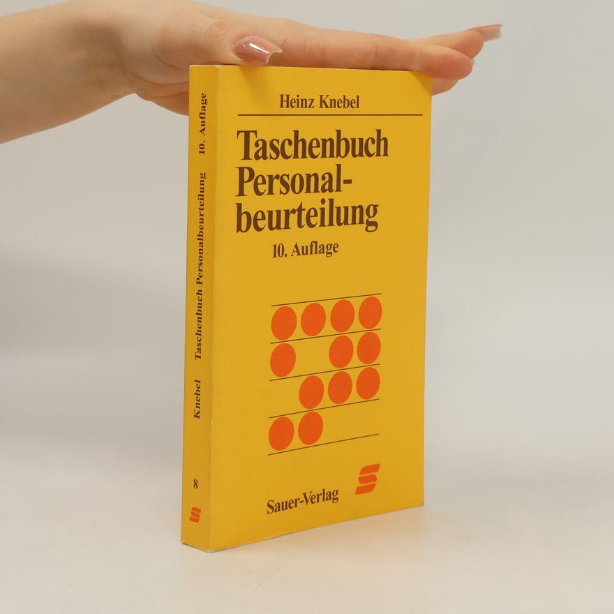 Heinz Knebel Taschenbuch für Personalbeurteilung