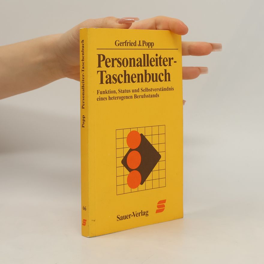 Gerfried Josef Popp Personalleiter-Taschenbuch