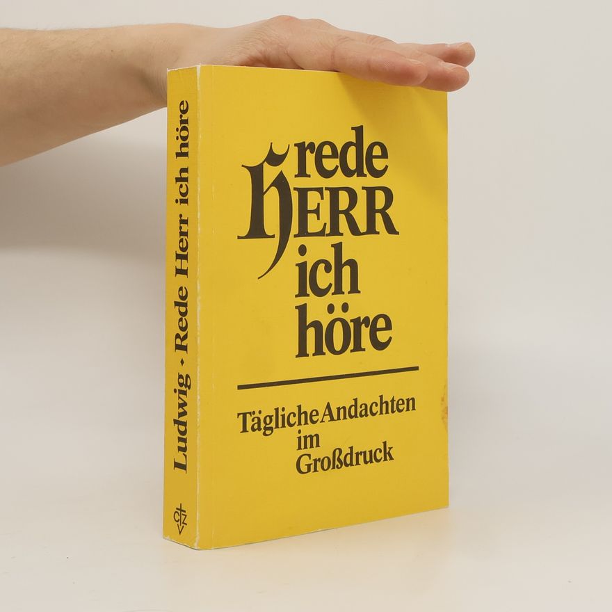 Helmut Ludwig Rede Herr ich höre