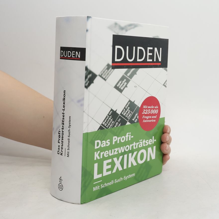 Dudenredaktion (Bibliographisches Institut) Duden - Rätselbücher: Duden, das Profi-Kreuzworträtsel-Lexikon
